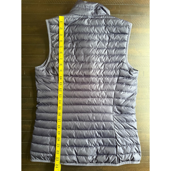 NWT Women's Eddie Bauer Microlight Down Vest Blue size XS - Picture 6 of 10